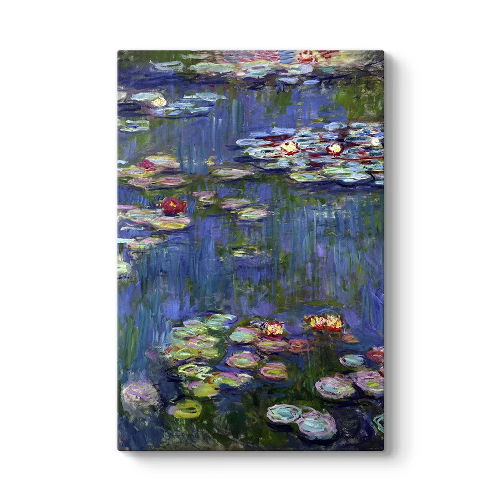 Claude Monet - Water Lilies Tablosu - Model 2